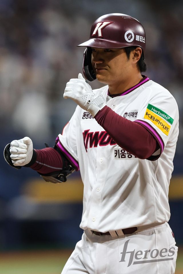 지난달 29일 고척 삼성전에서 4안타를 때린 키움 이주형