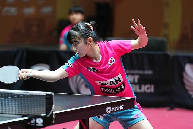 U-15 여자단식에 나선 허예림