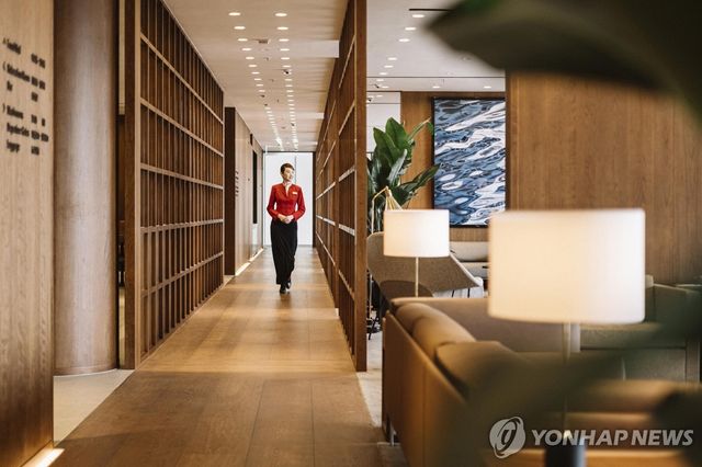 캐세이퍼시픽항공 홍콩 더브리지 라운지 [캐세이퍼시픽항공 제공]