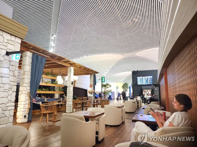 이스탄불 공항 터키항공 비즈니스 라운지 [사진/성연재 기자]