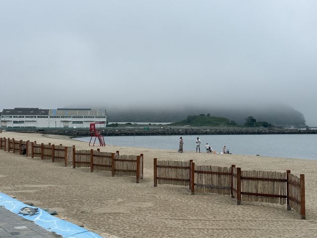 다대포해수욕장 동측 해변