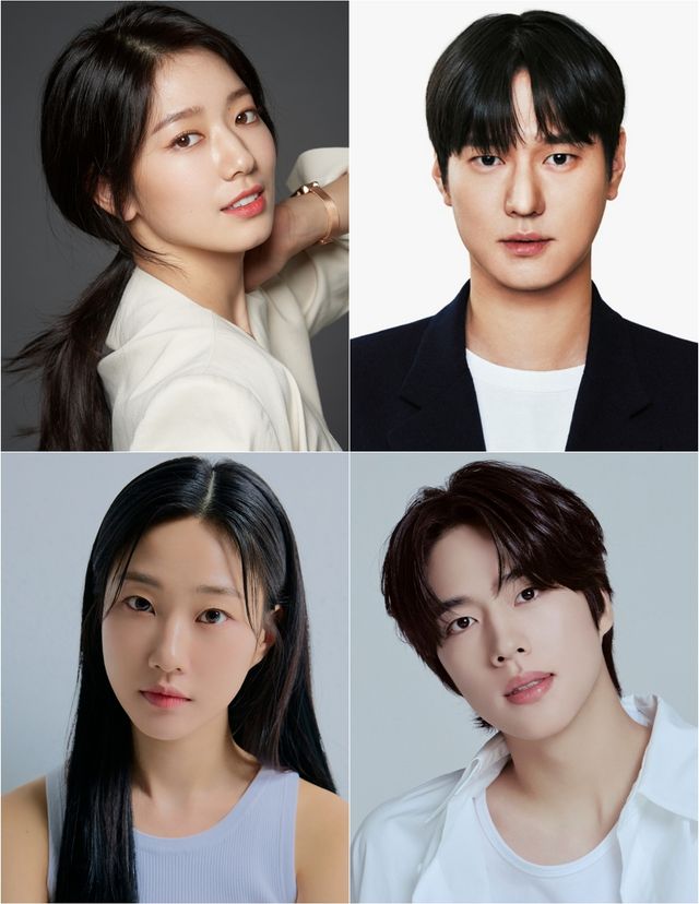 배우 박신혜(좌측 위부터 시계방향으로), 고경표, 조한결, 하윤경