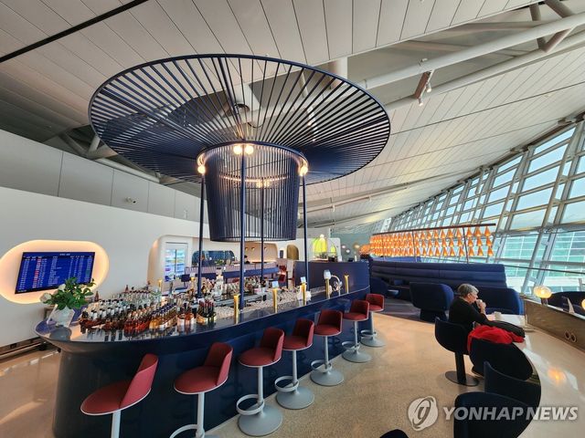 인천공항 원월드 라운지 [사진/성연재 기자]