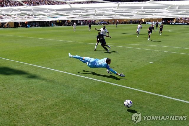 뎀벨레의 PSG 두 번째 골 장면