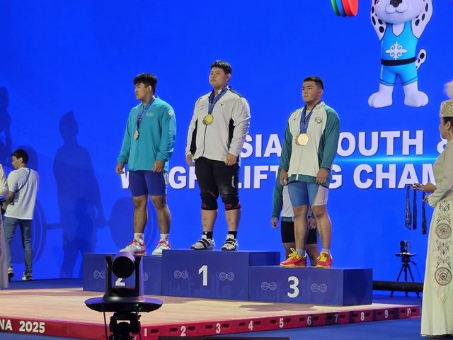 김인혁, 아시아유소년역도선수권 우승