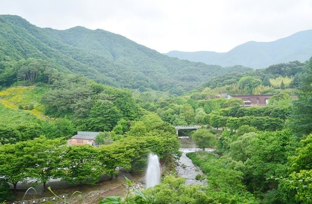 장수군 방화동자연휴양림 전경
