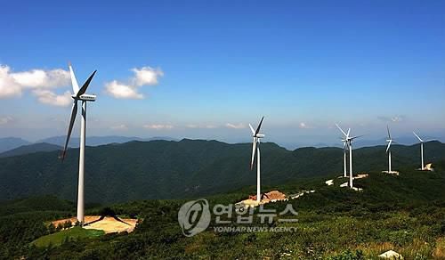 태기산 풍력단지