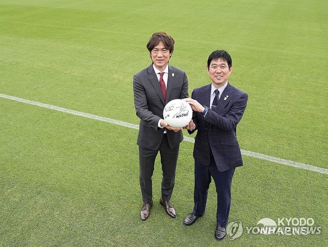 홍명보-모리야스 한일 축구대표팀 감독, 수교 60주년 특별 대담