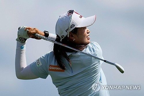 최혜진의 아이언 샷.