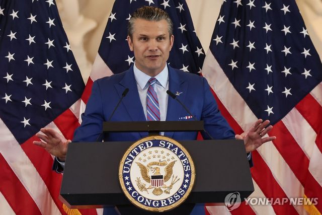 피트 헤그세스 미 국방장관