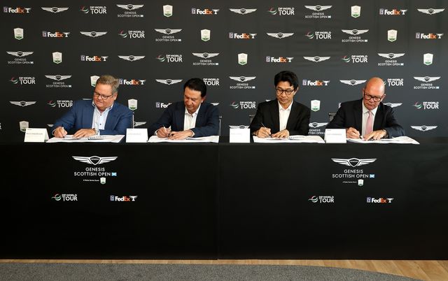 제네시스, 2030년까지 스코티시오픈 타이틀 스폰서십 연장