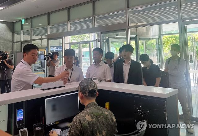 해병특검, 국방부 대변인실 등 압수수색