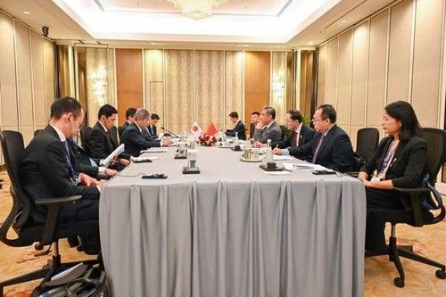 말레이시아 쿠알라룸푸르에서 열린 중일 외교장관 회담