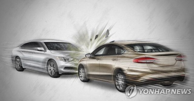 승용차 간 교통사고(PG)