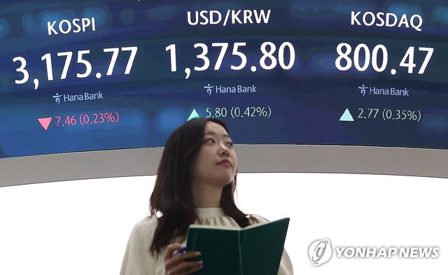 코스피 하락·코스닥 상승