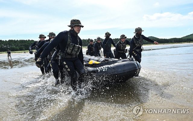 특전사 해상침투훈련