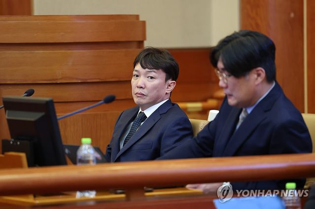 비위 의혹 탄핵 심판 2회 변론기일 출석한 이정섭 검사