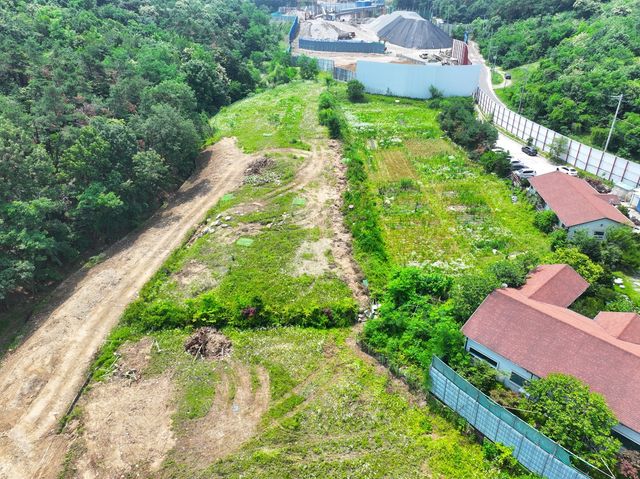 용인 구성적환장 주변 부지 모습