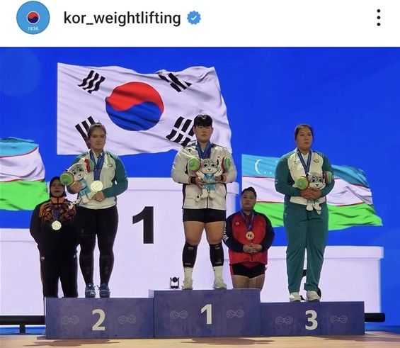 이하은, 2025 아시아주니어역도선수권 여자 최중량급 우승