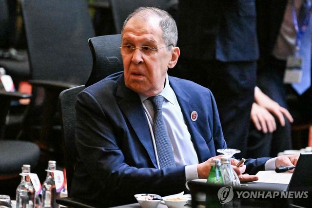 세르게이 라브로프 러시아 외무장관