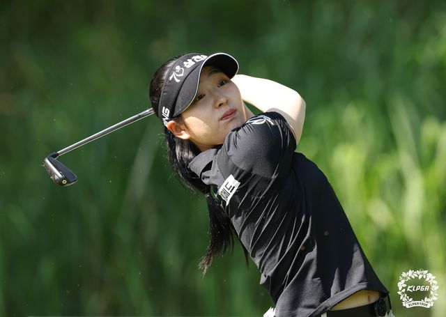 유현조의 아이언 샷.