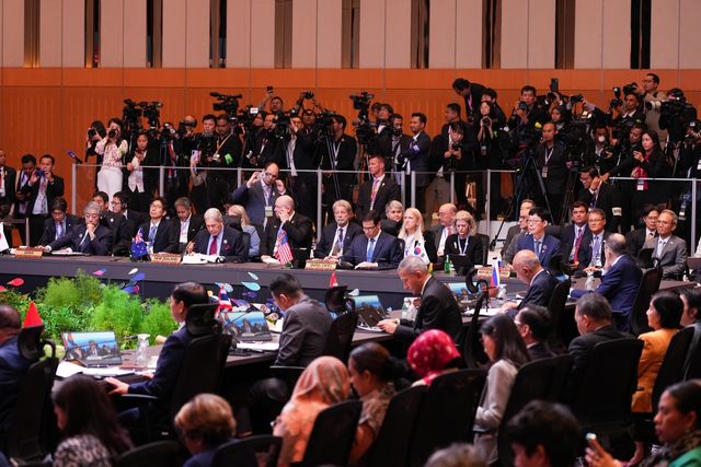 EAS 외교장관회의 모습