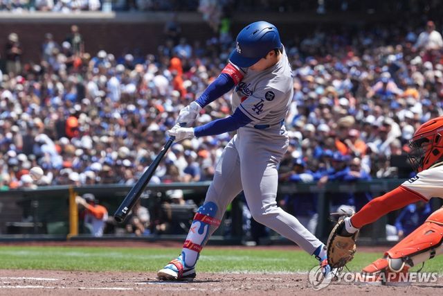 6회 터진 다저스 김혜성의 쐐기 적시타