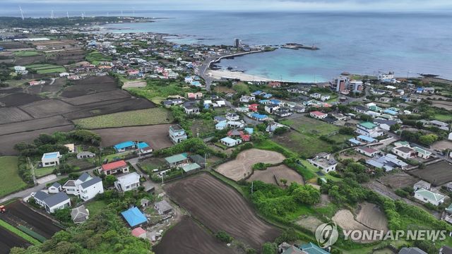 제주시 구좌읍 평대리 전경