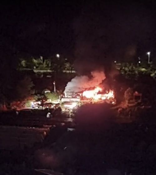 남양주 물품 창고 화재