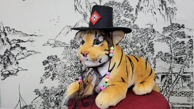 울주민속박물관서 '호작 갓 만들기&사자 한복' 체험