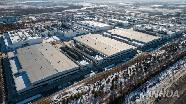 중국 네이멍구자치구 허린거얼 신구의 중국이동(차이나모바일) 데이터센터