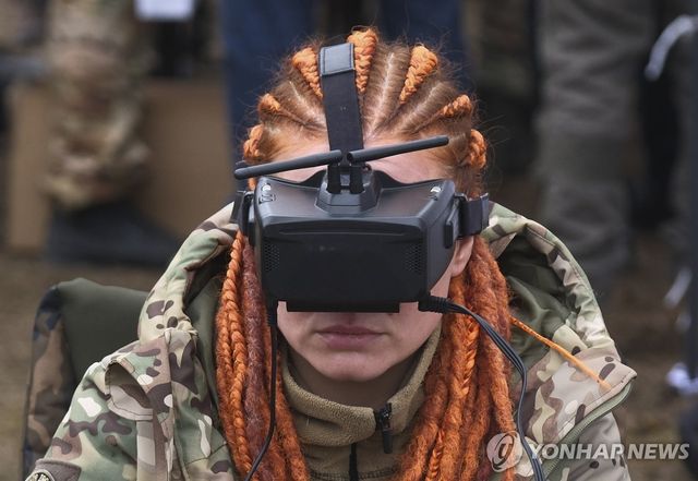 우크라이나의 드론 조종사(1월29일)