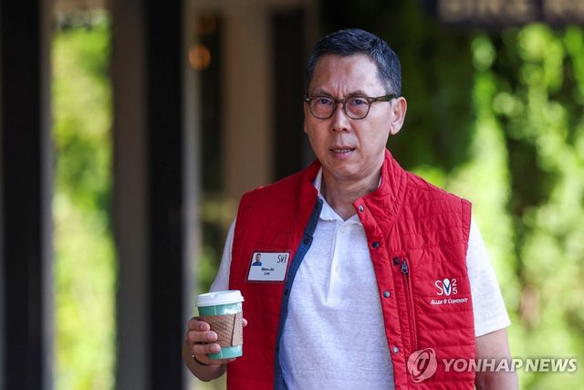 선밸리 콘퍼런스 참석한 이원진 삼성전자 글로벌마케팅실장