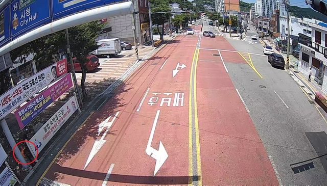 통영 오토바이 화재