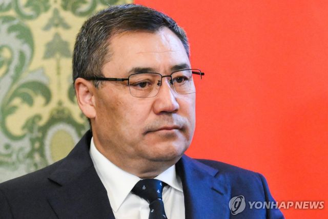 사디르 자파로프 키르기스스탄 대통령