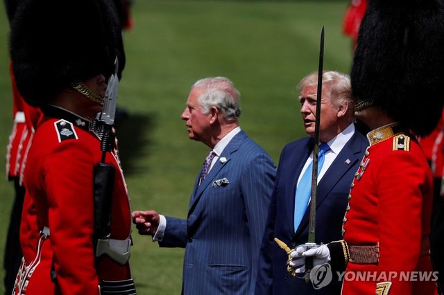 2019년 도널드 트럼프 대통령에 대한 버킹엄궁 환영행사