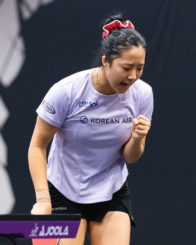 WTT 미국 스매시 여자단식에 나선 신유빈