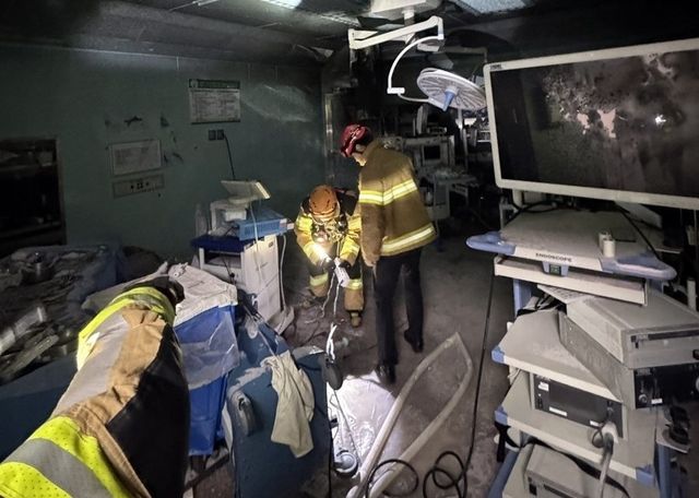 광주 조선대병원 수술실서 화재