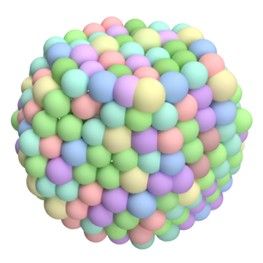 다원소 합금 촉매 모식도 