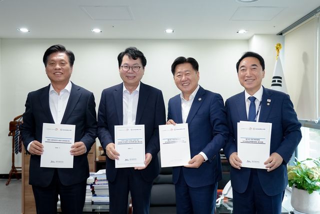 국정기획위원회 찾은 오영훈 제주지사