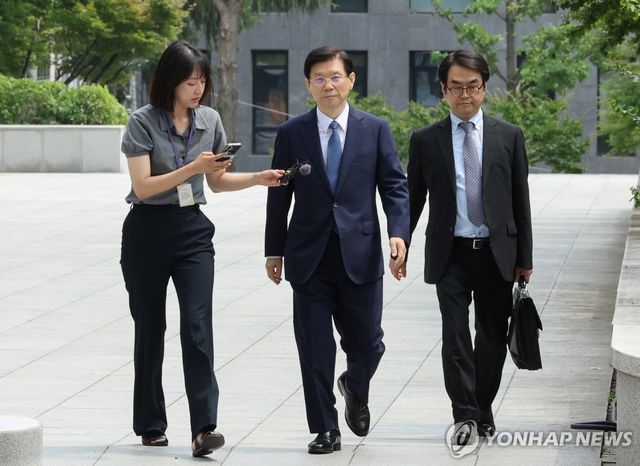 내란특검 출석하는 박종준 전 대통령경호처장