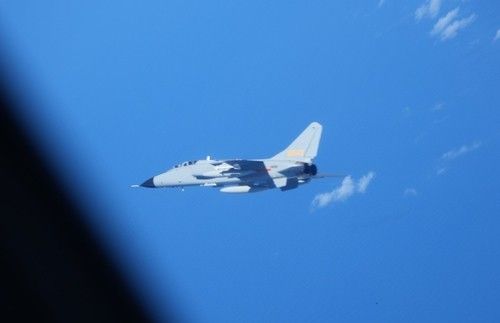 지난 9일 중국의 JH-7 전투폭격기