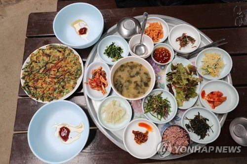 순천 조계산 보리밥집