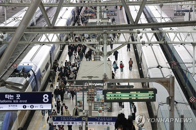 올해 상반기 철도 승객 역대 최대