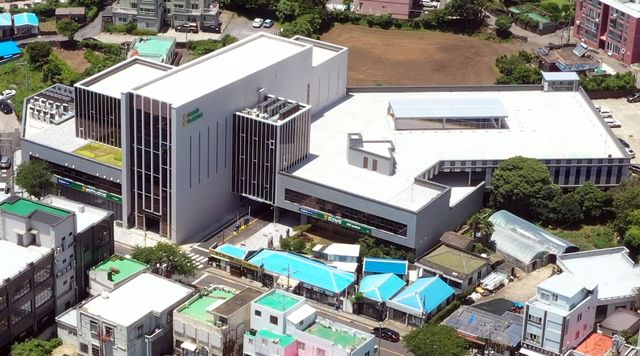 신축 표선농협 종합청사 전경