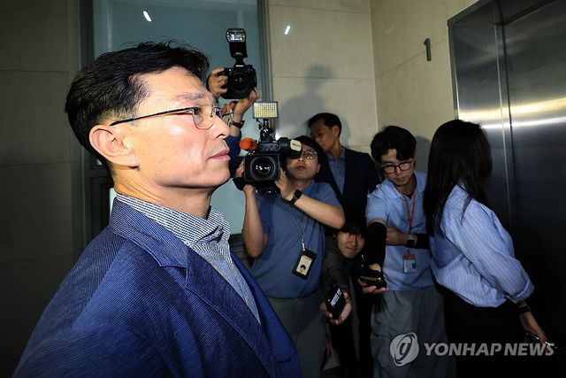 순직해병특검 출석하는 임성근 전 사단장