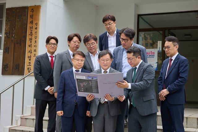 HDC현산 사장, 방배신삼호 시공사 결정 앞두고 현장 방문