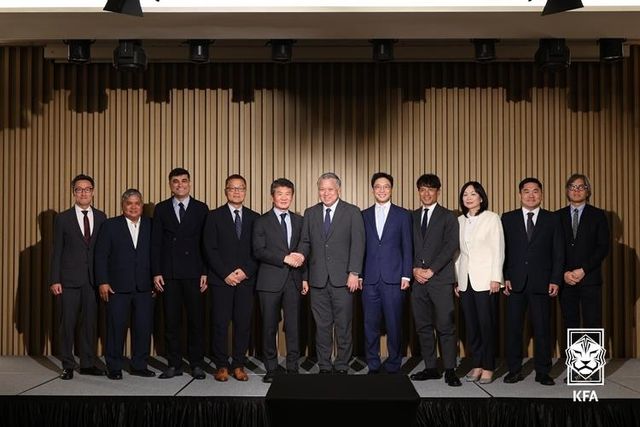 EAFF 임시총회 참석자들.