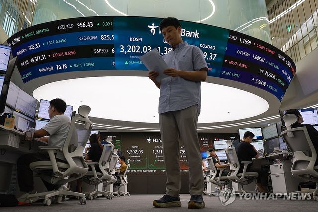 코스피 3,200선 회복 마감