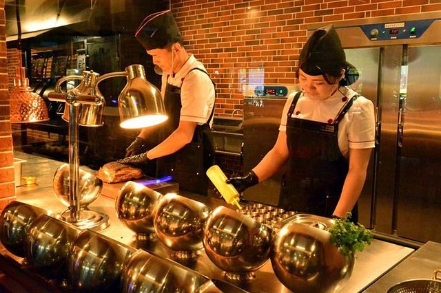 북한 화성지구 식당 '화성락원불고기식당'